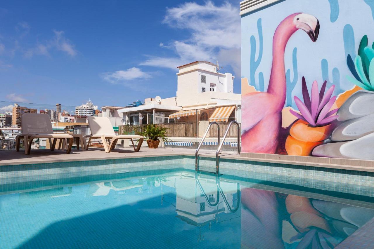 Apartamentos Mayal Con Piscina Μπένιντορμ Εξωτερικό φωτογραφία